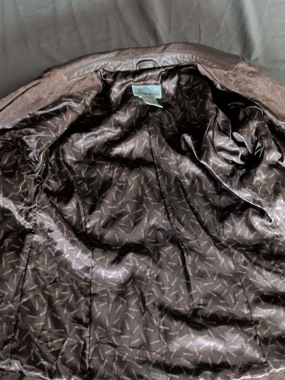 Bradley Bayou XS Leather Women's Blazer with Buckle Trim - Picture 7 of 10